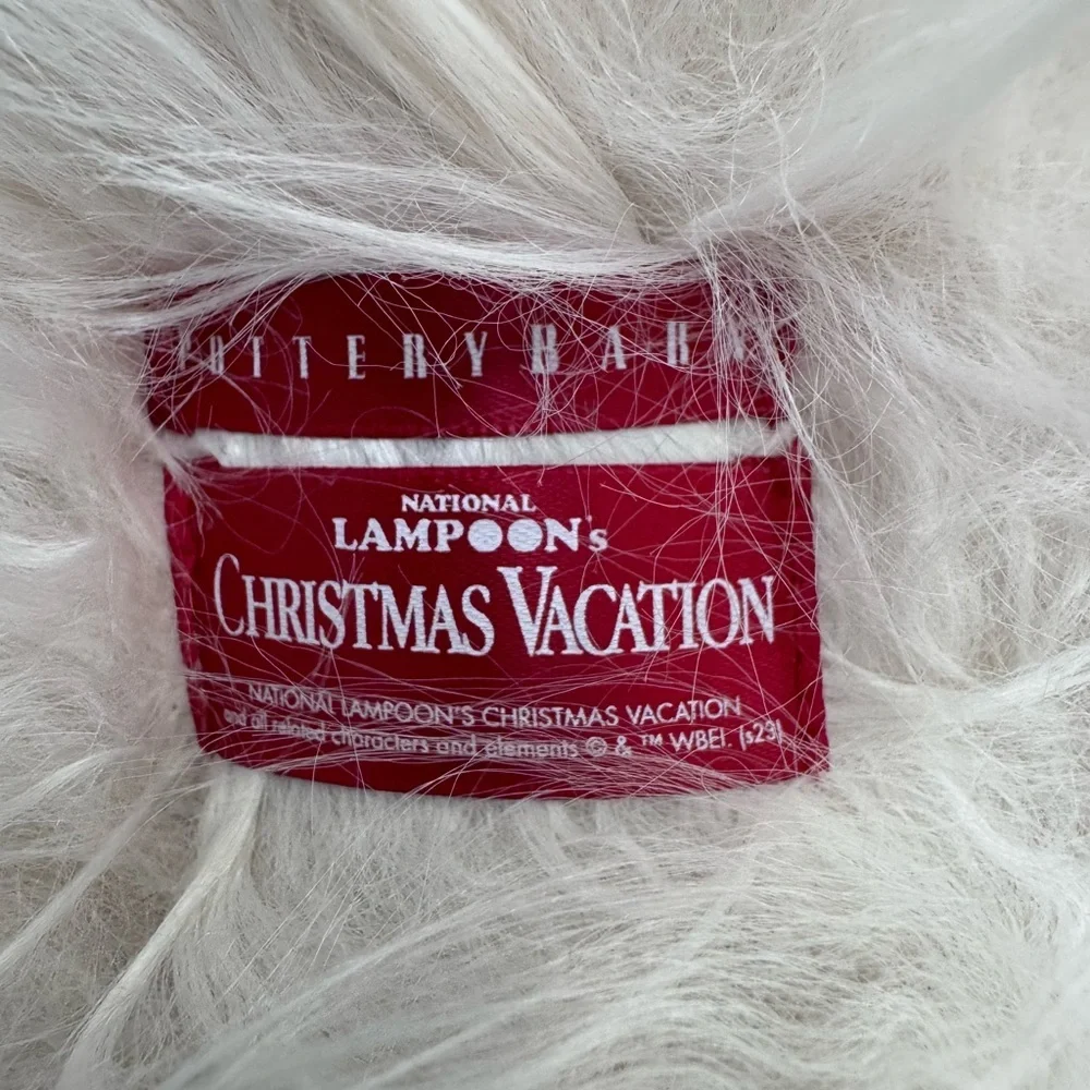 Pottery Barn National Lampoon's Christmas Vacation Cat Plush Stuffed Pillow 2024